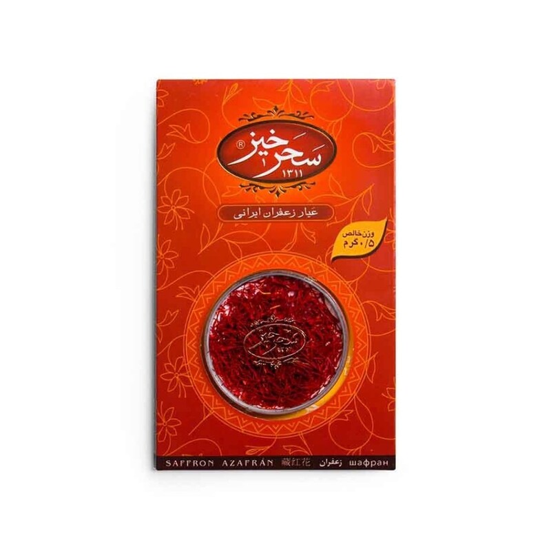 زعفران سرگل 0.5گرم سحرخیز