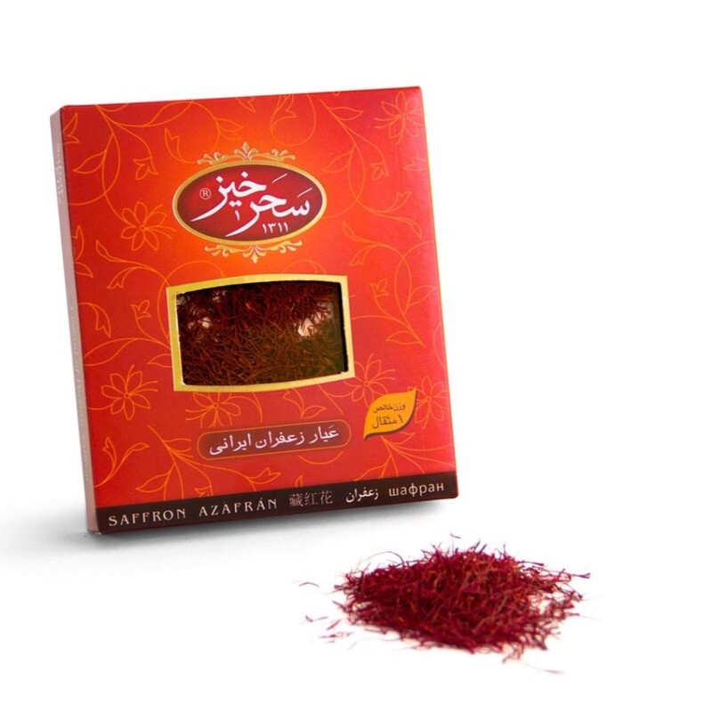 زعفران یک مثقال کادویی 50عددی سحر خیز