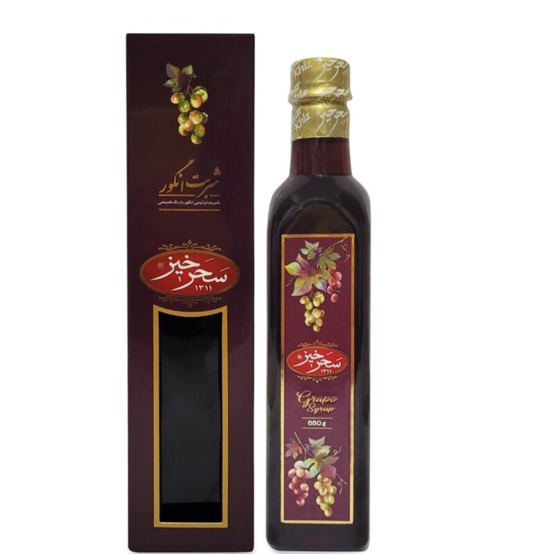 شربت انگور 650گرم سحرخیز