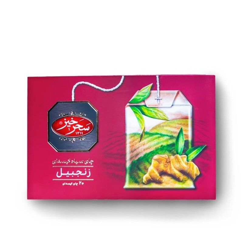 چای کیسه سیاه زنجبیل سحرخیز