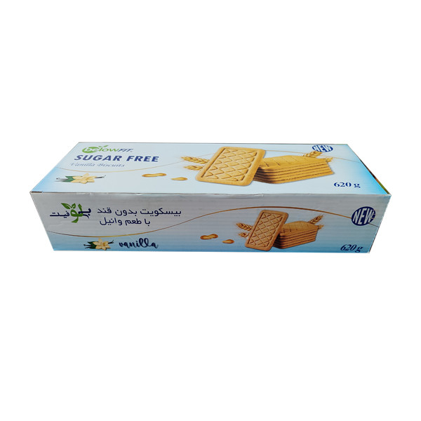 بیسکویت بدون قند با طعم وانیل بیلو - 620 گرم