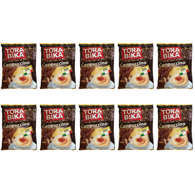 کاپوچینو ترابیکا - 25 گرم بسته 10 عددی