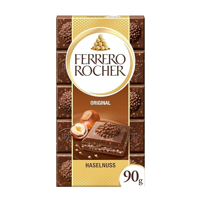 شکلات تخته ای فندوقی فرورچرز - 90 گرم