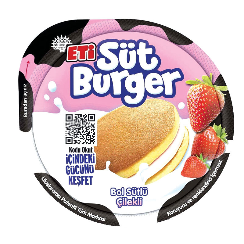 کیک توت فرنگی SUT BURGER اتی - 35 گرم