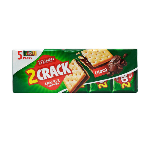 بیسکویت کرمدار Crack روشن - 235 گرم بسته 5 عددی
