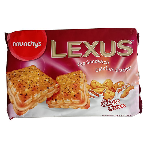 بیسکویت کرمدار پنیری لکسوس مانچیز - 225 گرم