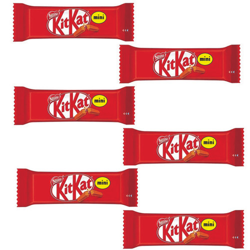 کیت کت دو تکه نستله - 17 گرم بسته 6 عددی