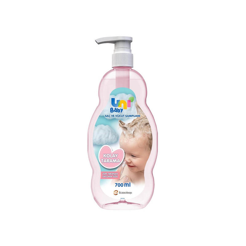 شامپو سر و بدن یونی مدل Baby حجم 700 میلی لیتر