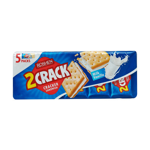 بیسکویت کرمدار Crack روشن - 235 گرم بسته 5 عددی